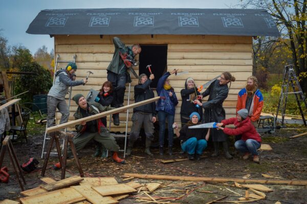 Tiny house building workshop